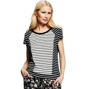 Peter Som Striped Raglan Sweatshirt